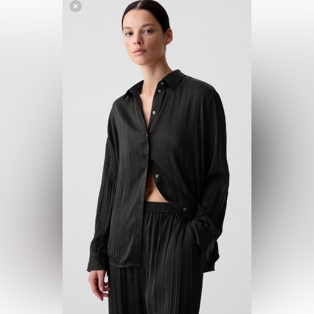 GAP Black Wide Leg Pants & Jumpsuit